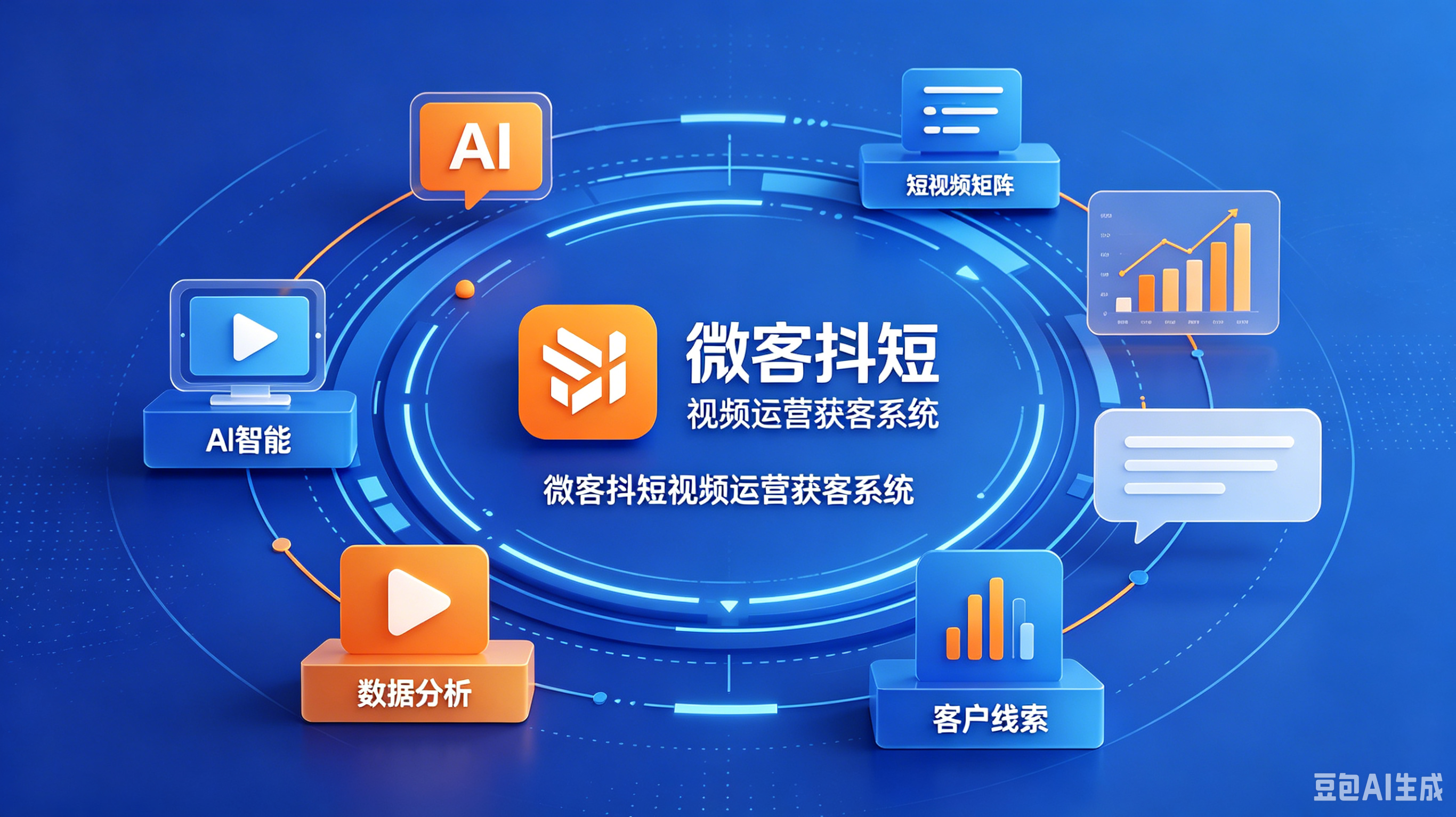 阳朔微客抖短视频运营系统原理